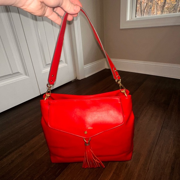 Liz Claiborne Vibrant Red Shoulder Bag - Picture 10 of 15